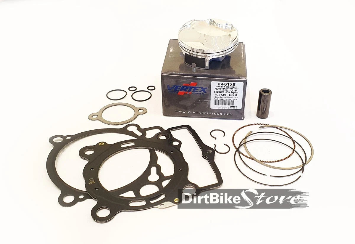 Husqvarna FC 250 ( 2023-2026 ) Vertex Piston 80.97mm 24615B & Top End Gasket Kit