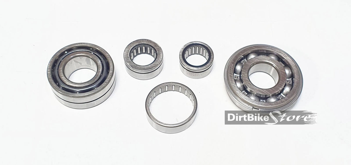 Yamaha RD 250 LC ( 1980-1986 ) Set of 5 Jap Gearbox Transmission Bearings