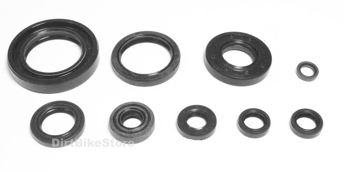 Dirtbikestore Full Engine Oil Seal Set For Yamaha DT 250 MX (1977-1982) – OSK.DT250.7782