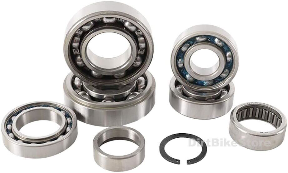 Suzuki RM 250 ( 2001 - 2012 ) Hotrods Transmission Gearbox Bearing kit x 8pcs