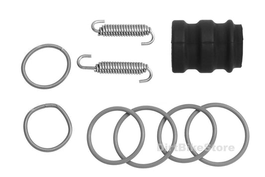 KTM 65 SX ( 2002 - 2024 ) Exhaust Pipe Joint Seal Oring & Spring Kit x9 pieces