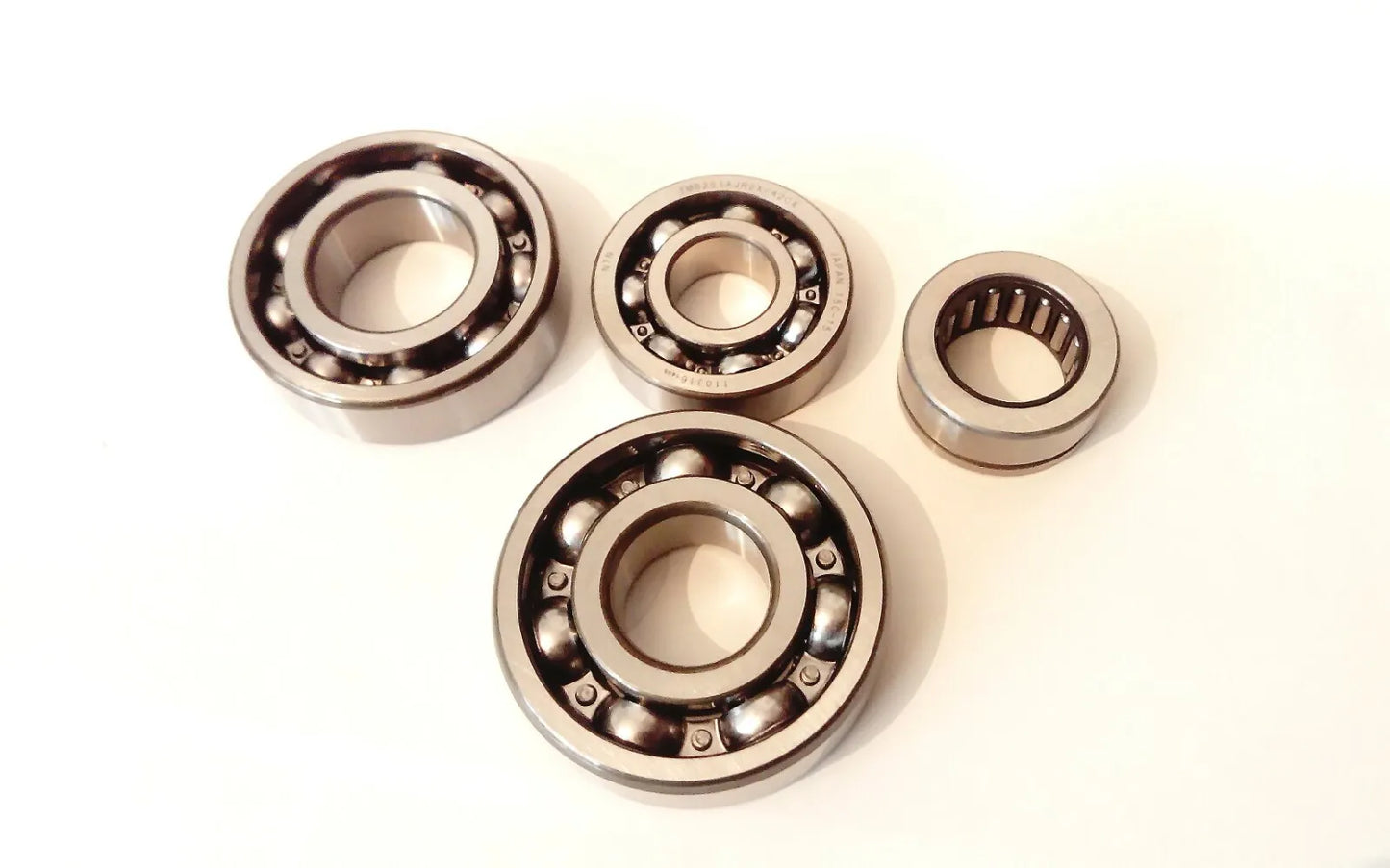 Honda CR 250 R ELSINORE (1978 1979 1980) Set of 4 Transmission Gearbox Bearings