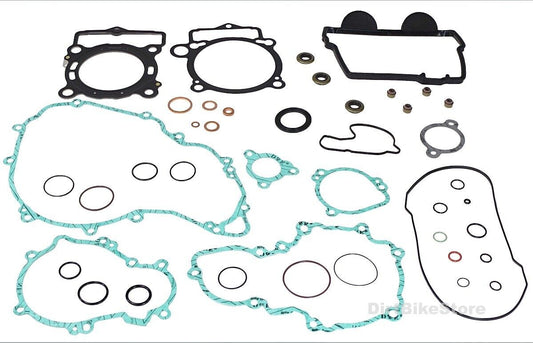 KTM 250 SXF 2013 2014 2015 Engine FULL Gasket Set, Valve Seals & Cam Cover Seal