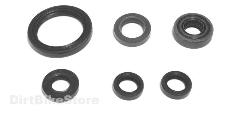 Yamaha YFZ 450 Quad ( 2004 -2009 ) Full Engine Oil Seal Set Kit x 6 Pieces