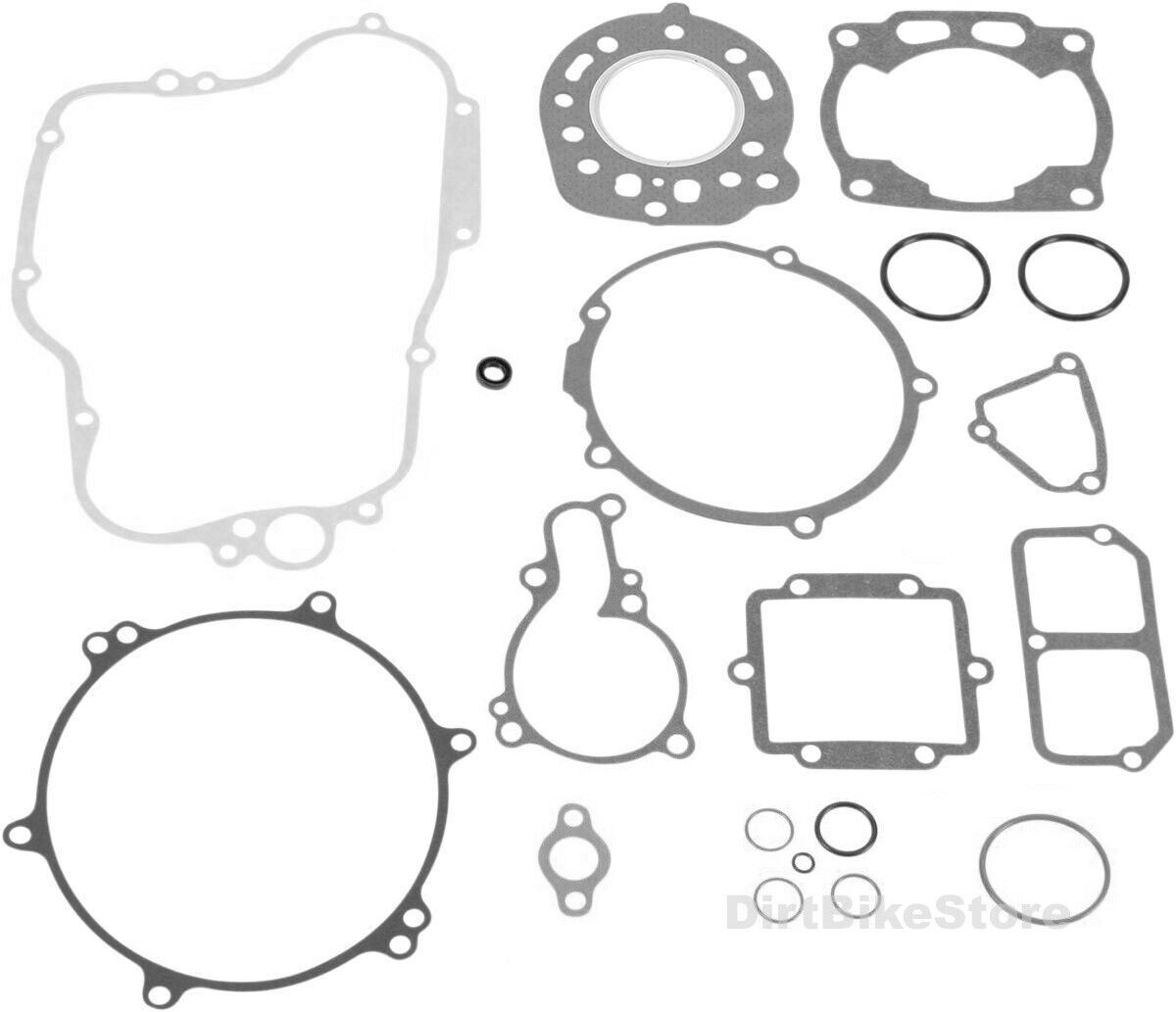 Kawasaki KX 125 F G ( 1988 - 1989 ) Complete Full Engine Gasket Set Kit