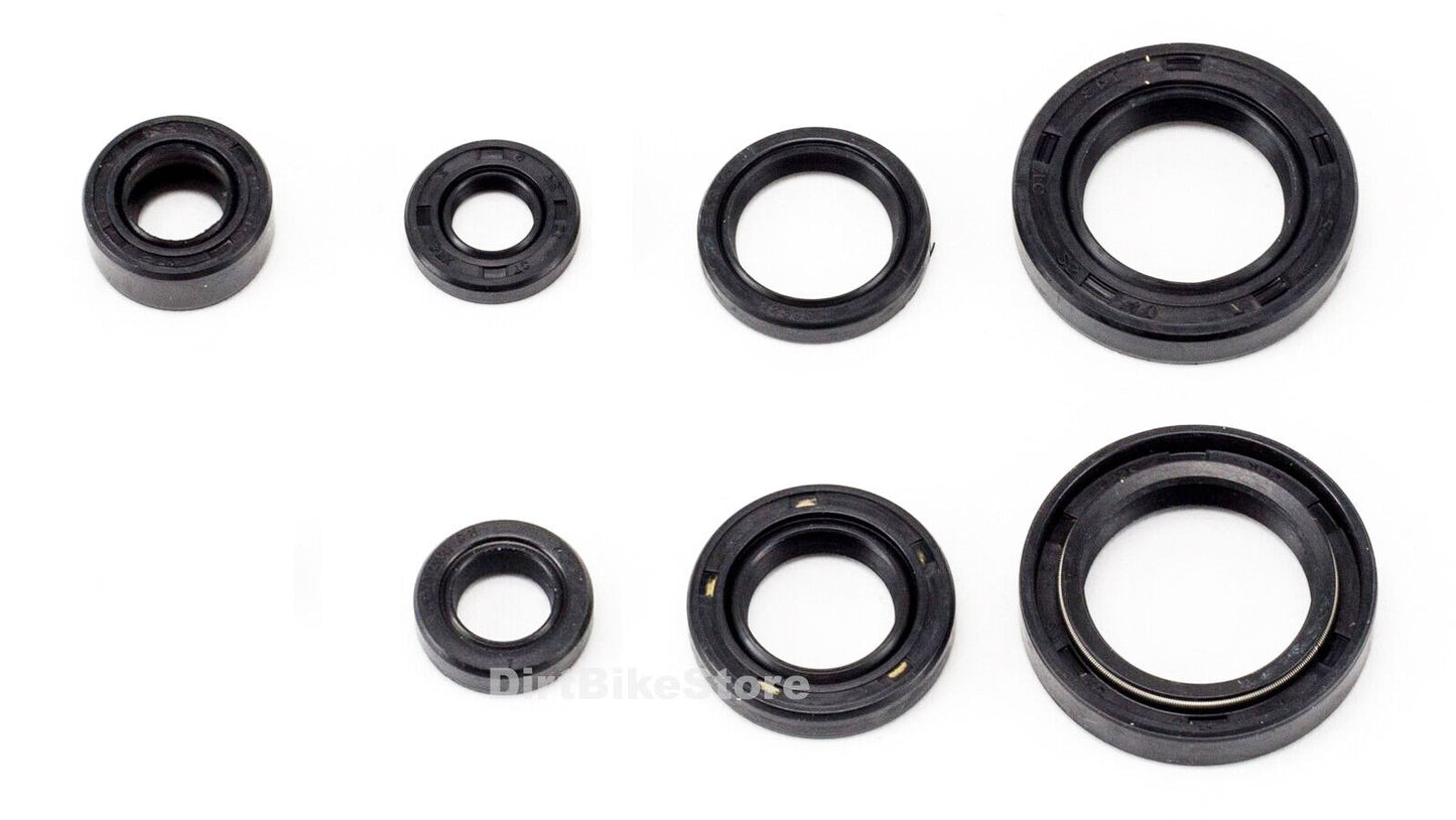 Suzuki RM 125 Z D E F ( 1982 1983 1984 1985 ) FULL Engine Oil Seal Set Kit x7pcs