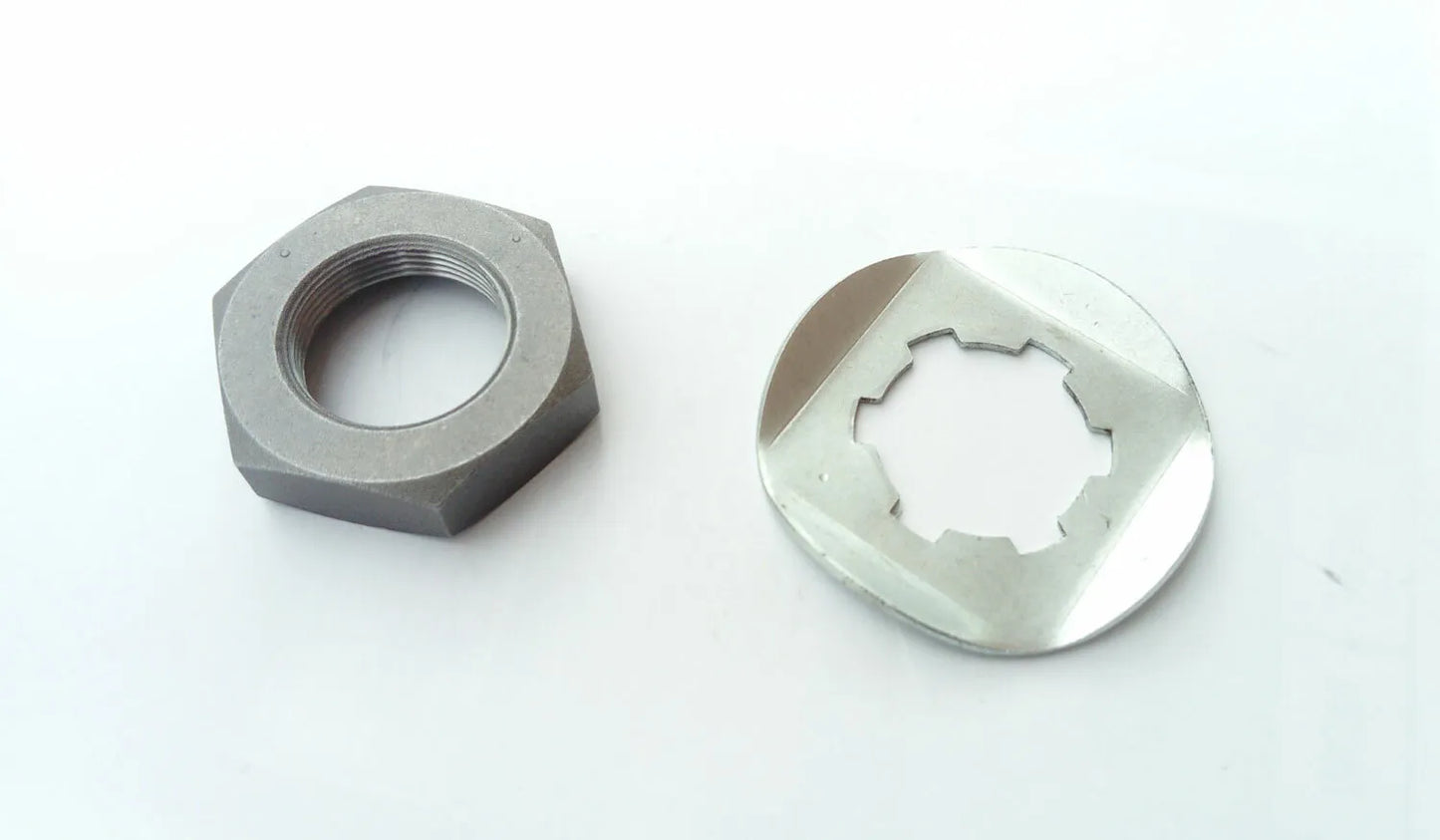 Yamaha IT 250 IT 400 D E ( 1977 1978 ) Front Sprocket Tab Locking Lock Washer & Nut