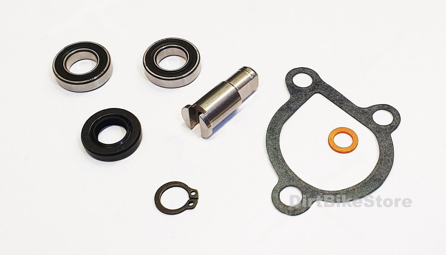 KTM 60 SX KTM 65 SX ( 1999 - 2008 ) Complete Water Pump Rebuild Kit With Shaft