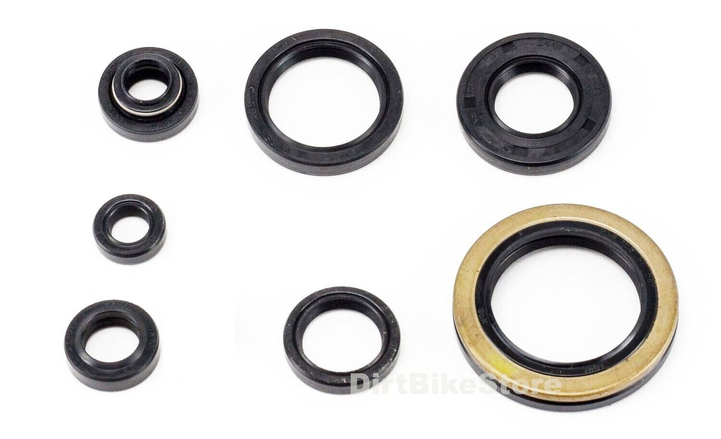Suzuki RM 250 K 1989 Only Engine Rebuild Kit, Main Bearings Gasket Set & Seals