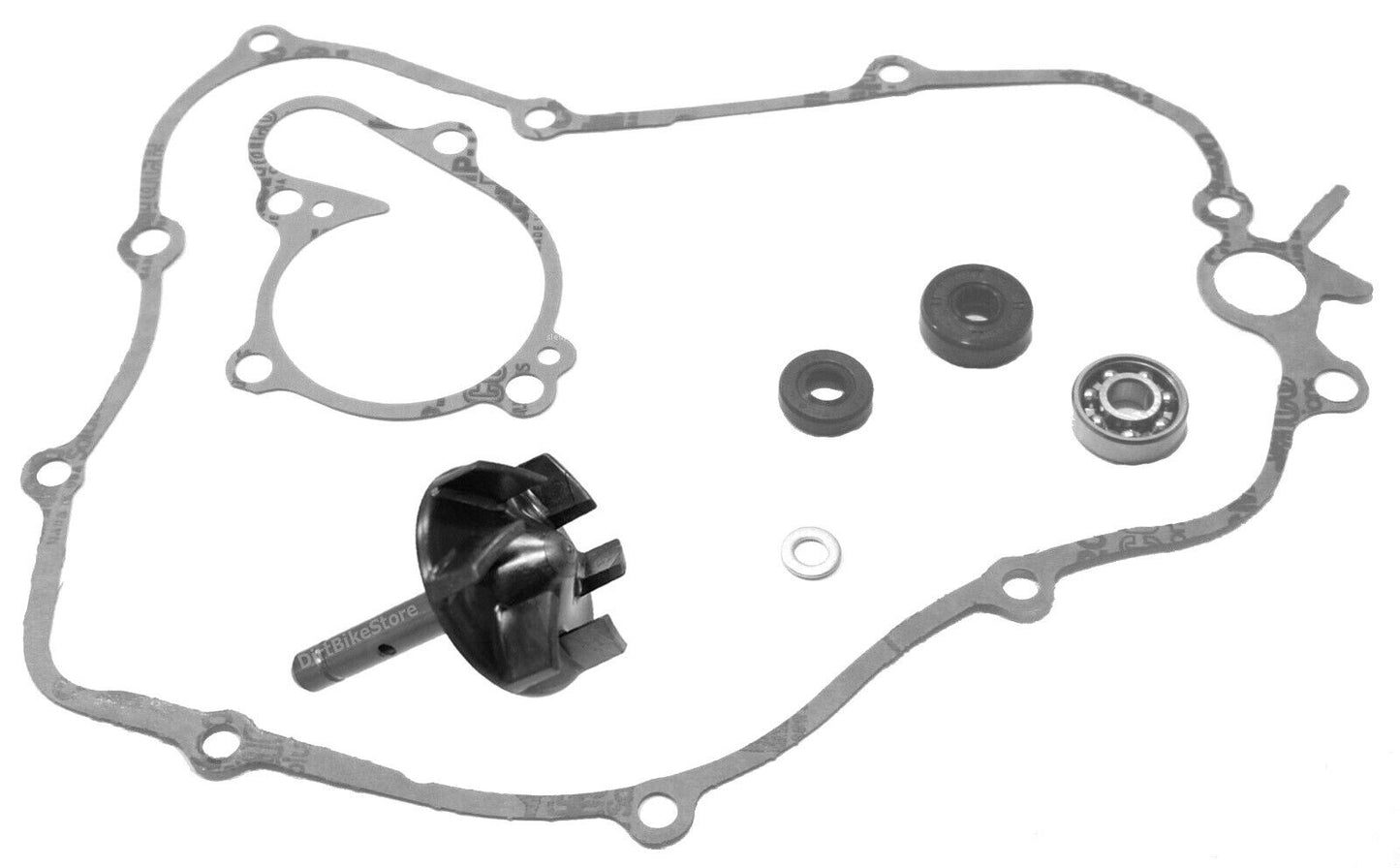 Yamaha YZ 125 ( 2005-2022 ) Complete Water Pump Shaft & Seal Service Repair Kit