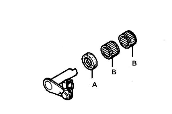Suzuki DRZ 400 Z E S SM (00-16) Clutch Lifter Arm Shaft Oil Seal & Bearing Kit