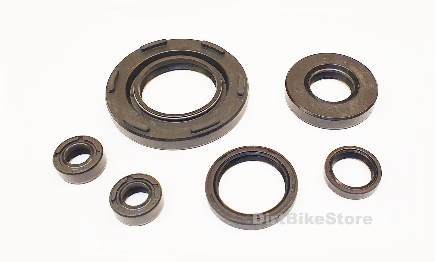 Suzuki RM 370 400 ( 1976 1977 1978 ) AirCooled Full Engine Oil Seal Set Kit 6pcs