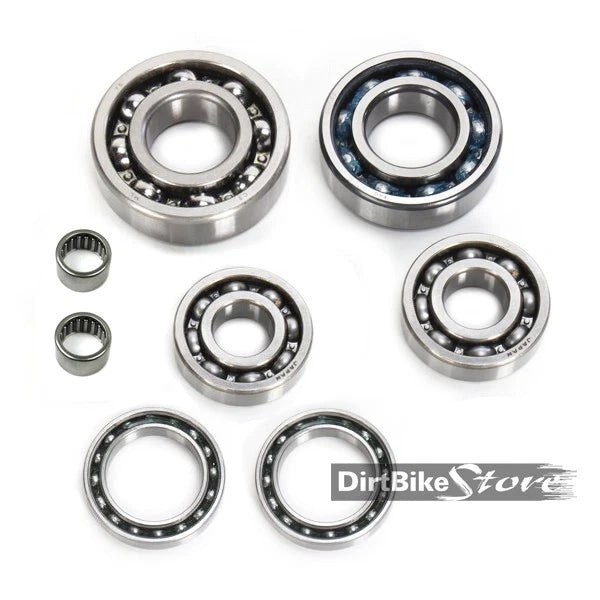 KTM 250 380 SX ( 1999 2000 2001 2002 ) Transmission Gearbox Bearing kit x8pcs
