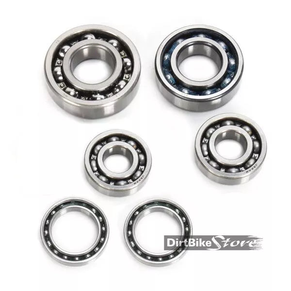 KTM 250 380 SX ( 1999 2000 2001 2002 ) Transmission Gearbox Bearing kit x6pcs