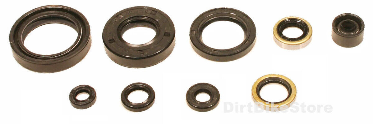 Kawasaki KX 125 ( 1988 1989 1990 1991 1992 1993 ) FULL Engine Oil Seal Set Kit