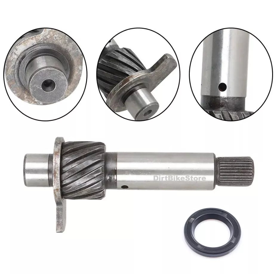 Yamaha YZ 125 ( 1986 - 2004 ) UPGRADED Kick Start Shaft + Oil Seal 1LX-15660