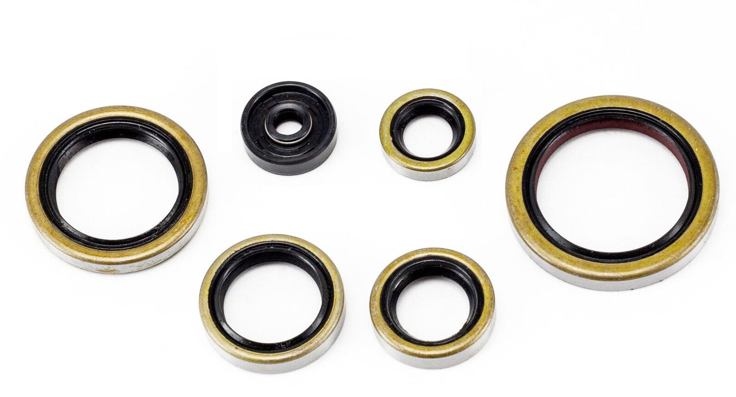 KTM 250 EXC & 300 EXC XC ( 2004 - 2016 ) FULL Engine Oil Seal Set Kit x 6 Pieces