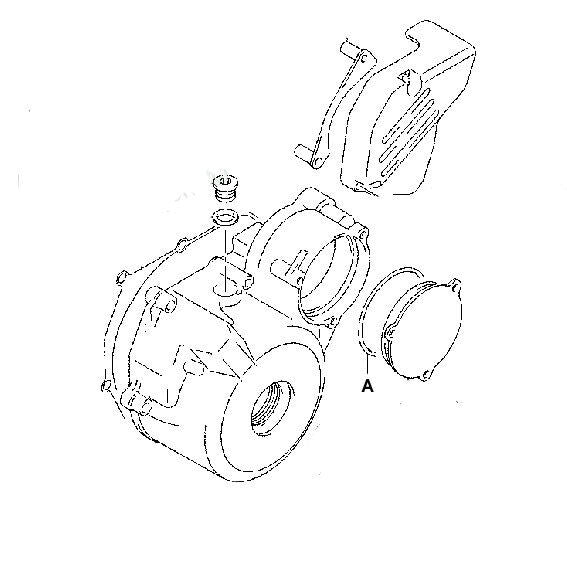 Starter Motor Torque Limiter Cover O Ring Suzuki DRZ 250 DRZ 400 S SM E (00-15)