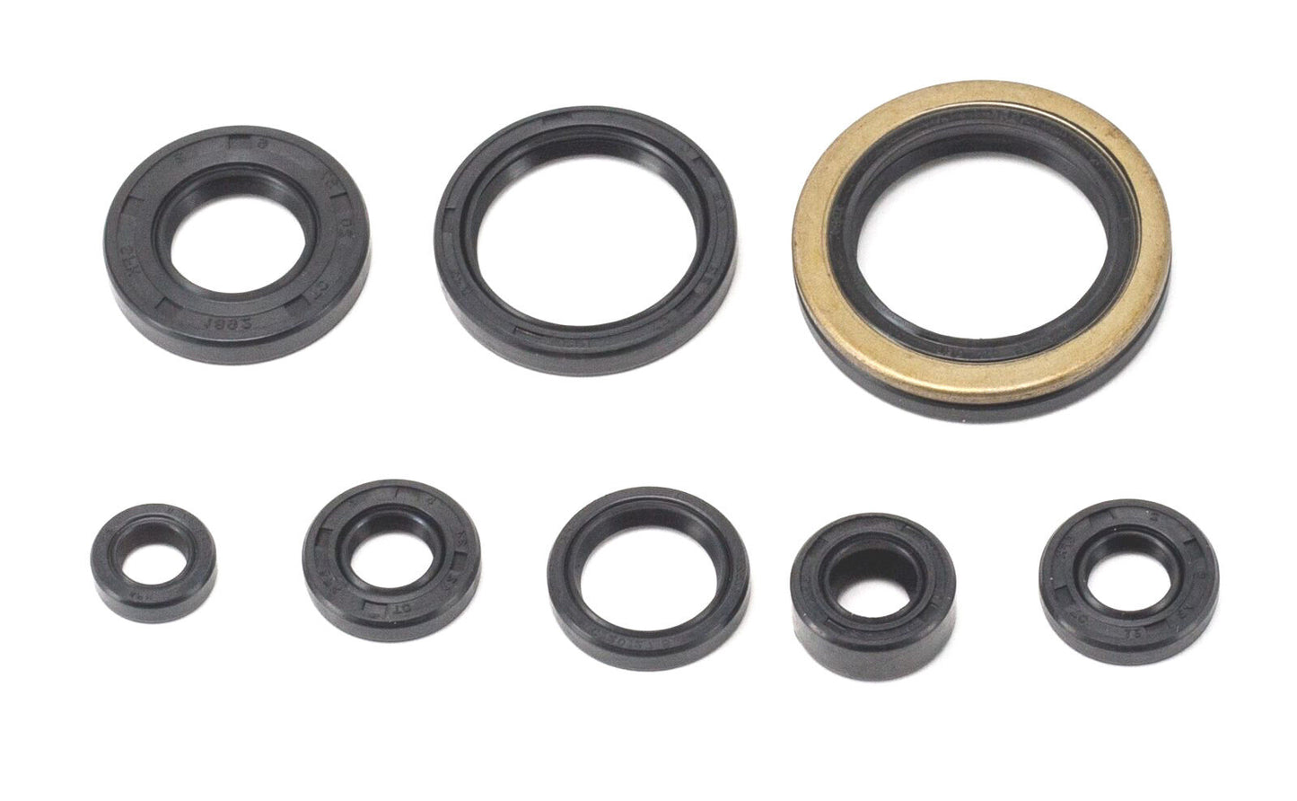 Suzuki RM 250 G H J ( 1986 1987 1988 ) Full Engine Oil Seal Set Kit x 8pcs