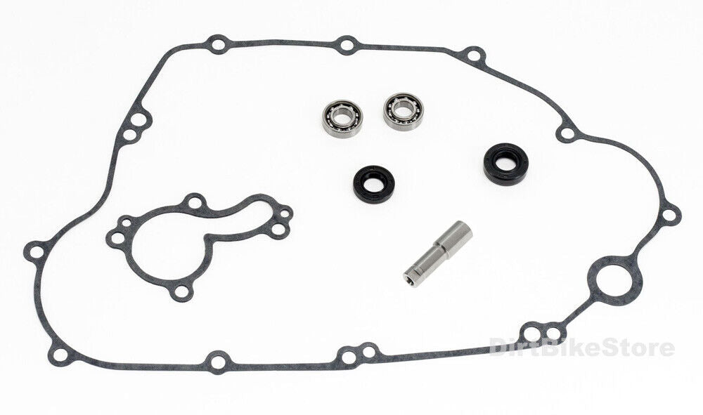 Kawasaki KX 450 F KXF 450 2009-2015 Water Pump Shaft & Service Kit with Bearings