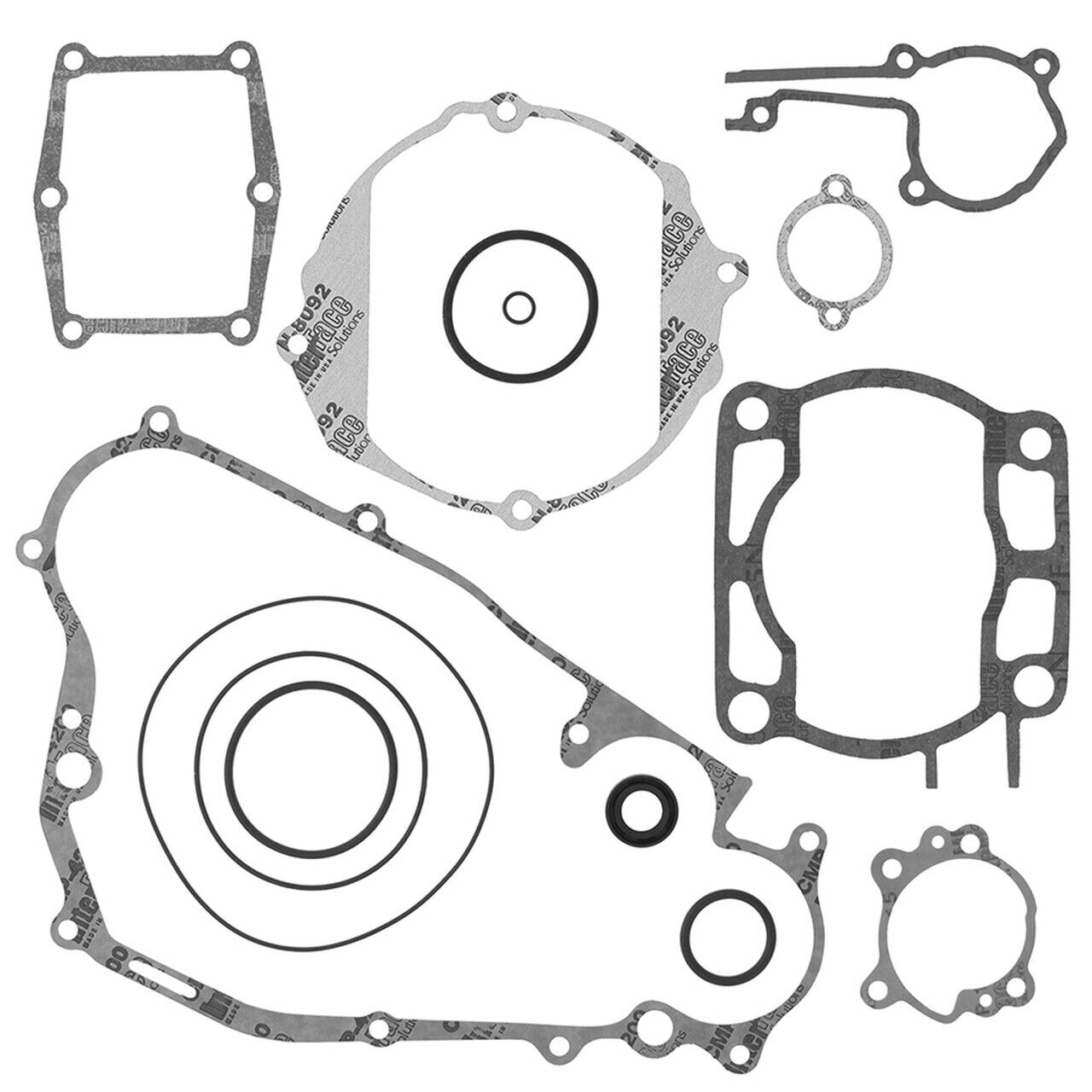 Yamaha YZ 250 S T (1986 1987) Engine Rebuild Kit, Main Bearings Gasket Set & Seals