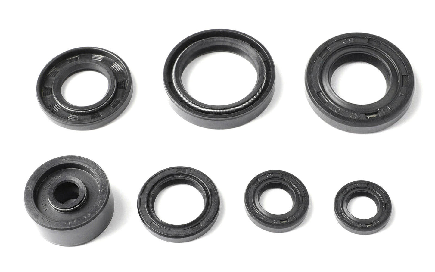 Yamaha DT 125 LC MK 3 Powervalve Model ( 1986 1987 ) Engine Oil Seal Set Kit