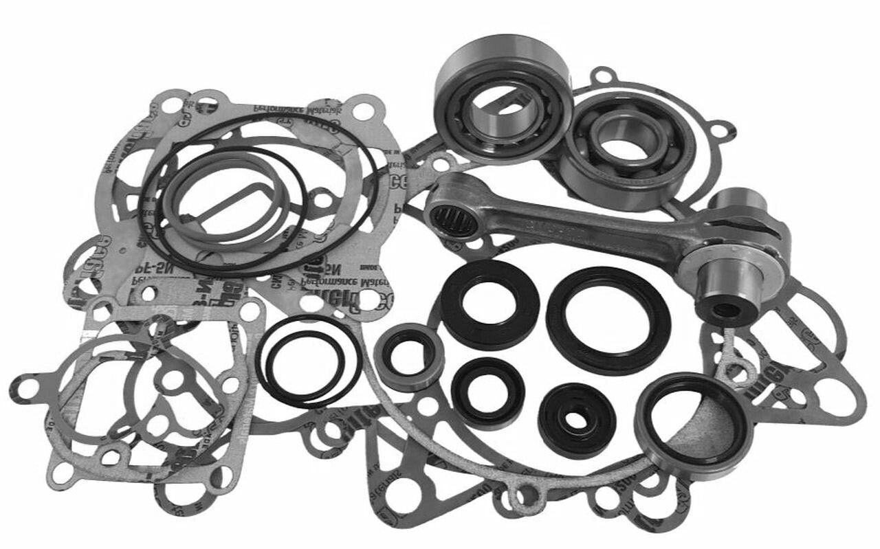 Suzuki LT 80 (1987-2006) Engine Rebuild Kit, Conrod, Main Bearings, Gasket Set & Seals