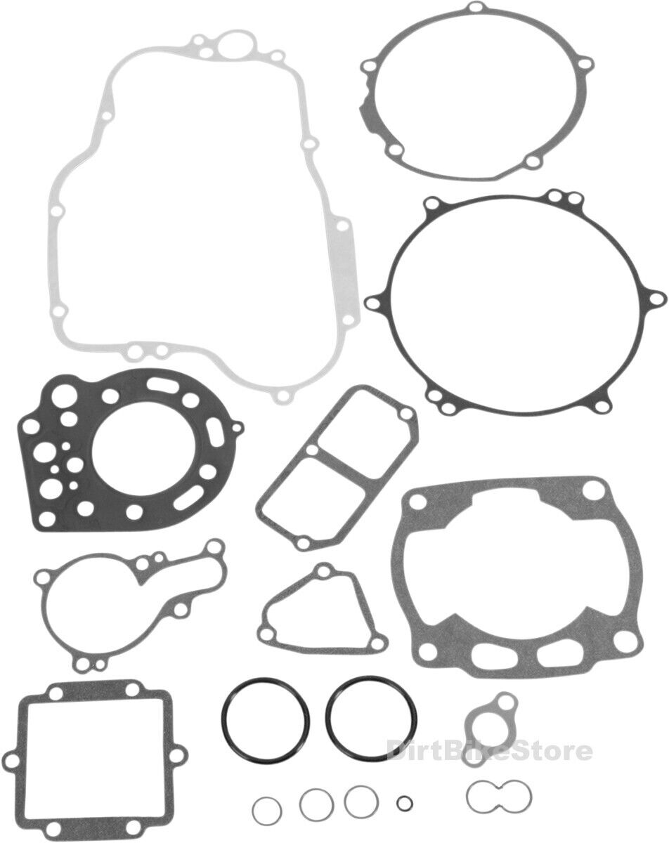 Kawasaki KX 125  1990 1991  Engine Rebuild Kit, Main Bearings Gasket Set & Seals