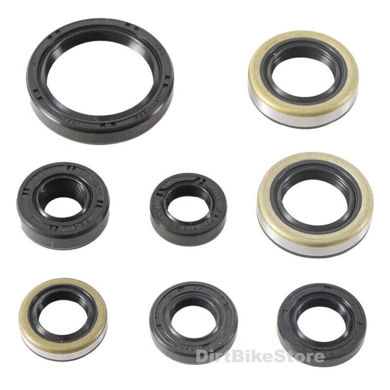 Kawasaki KXF 450 KX 450 F ( 2016 2017 2018 ) Engine Oil Seal Kit x8pcs