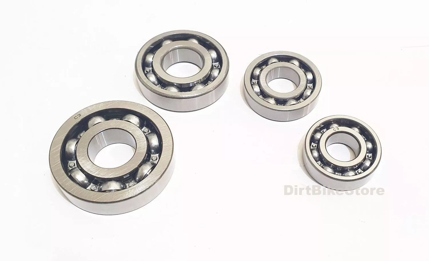 Suzuki RM 125 ( 2001 2002 2003 ) Transmission Gearbox Bearing kit x 4pcs