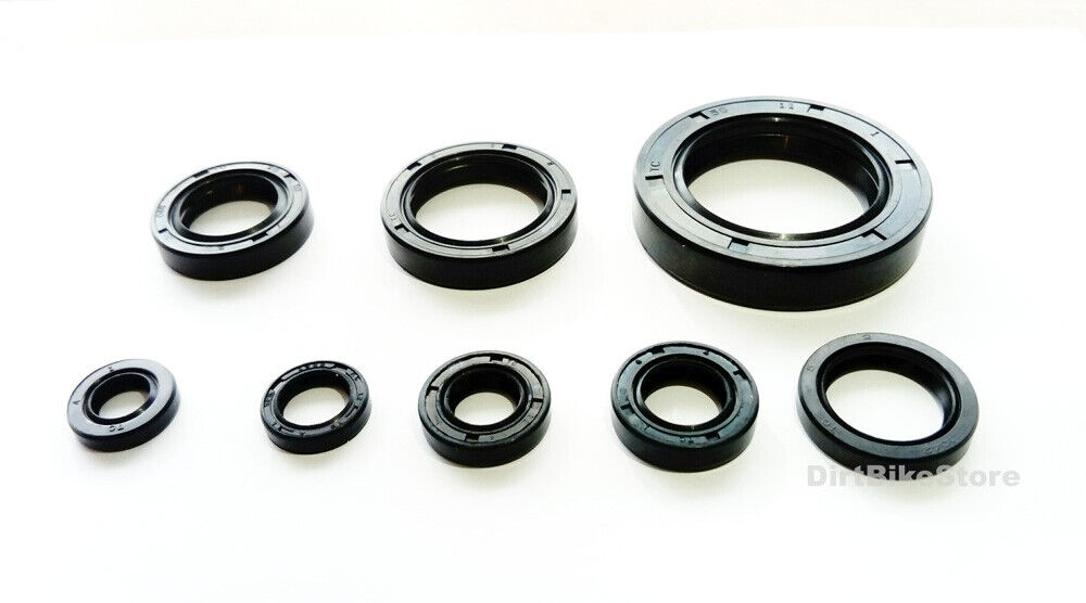 Honda CR 250 R ( 1984 Only ) FULL Engine Oil Seal Set Kit x 8pcs