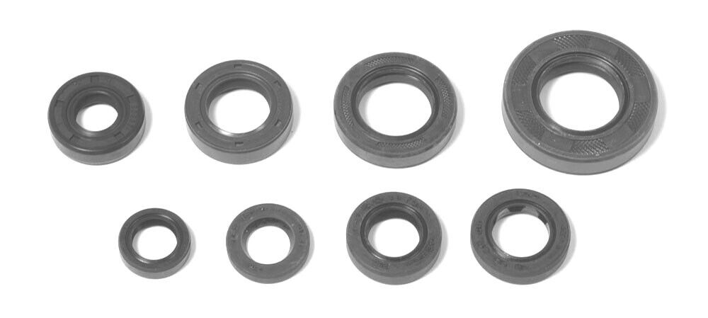 Honda CR 80 R ( 1985 - 2002 ) FULL Engine Oil Seal Set Kit x 8pcs