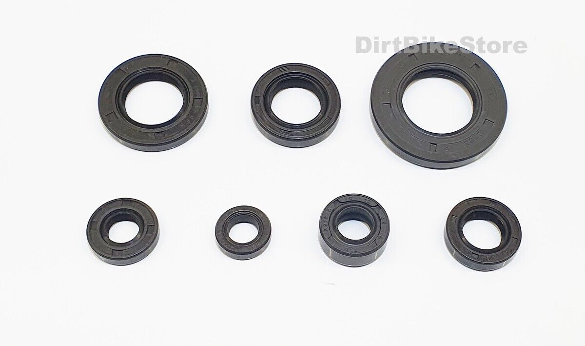 Suzuki RM 80 X ( 1982 1983 1984 1985 ) FULL Engine Oil Seal Set Kit x 7pcs