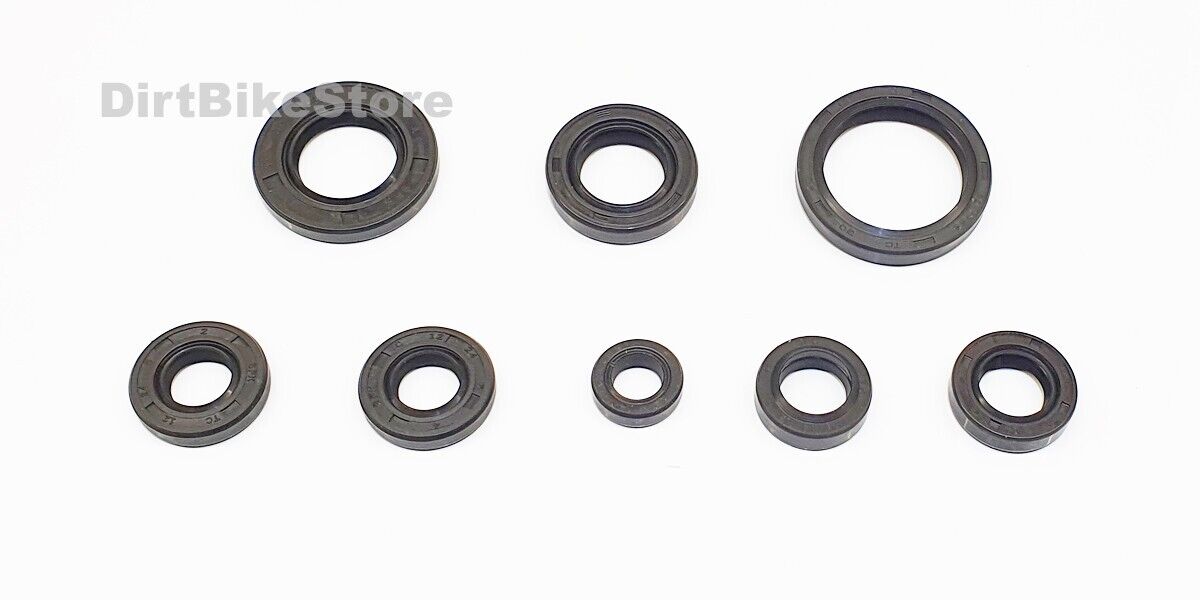 Suzuki RM 80 X ( 1989 Only ) FULL Engine Oil Seal Set Kitx 8pcs