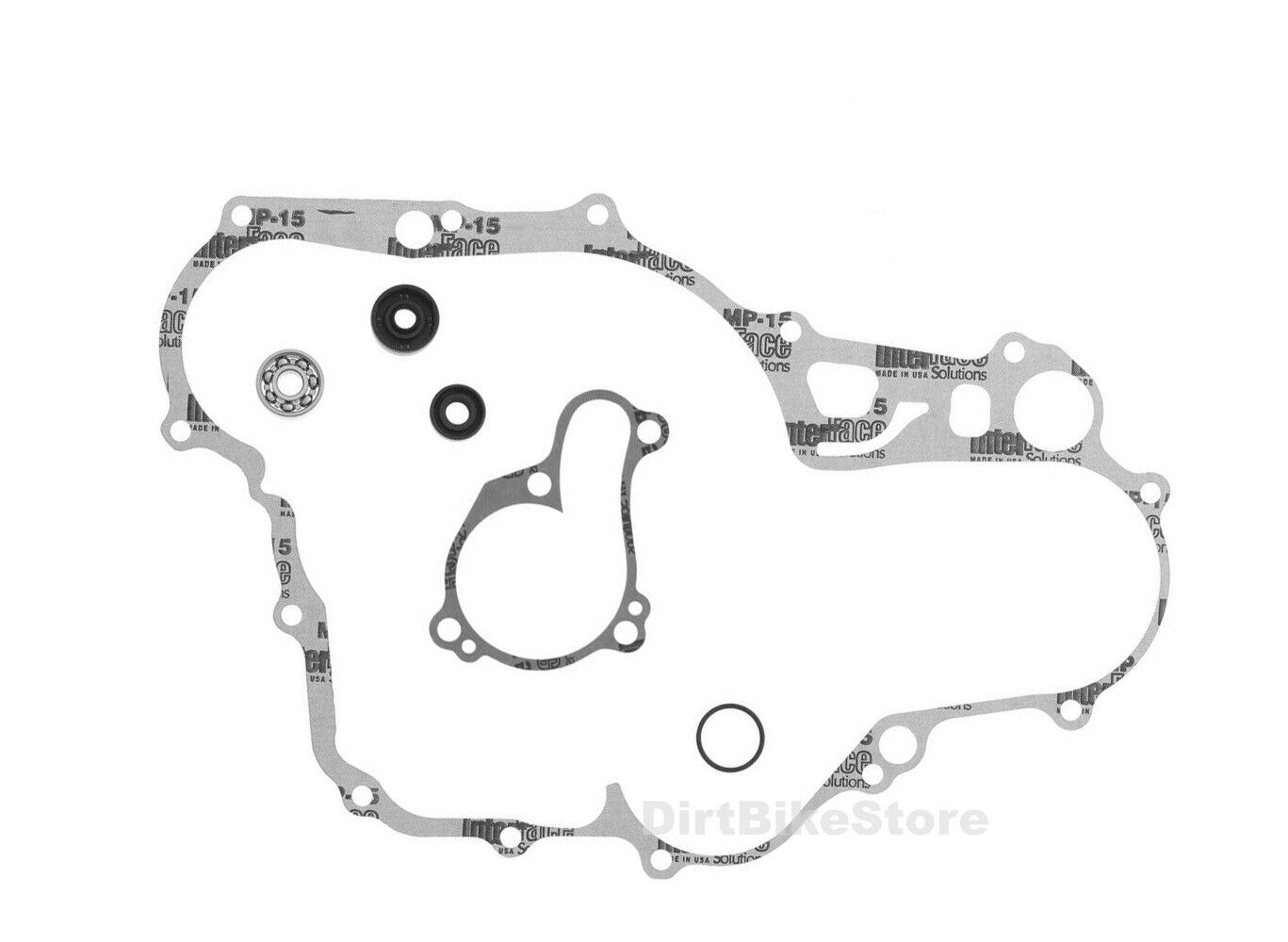 Yamaha WRF 450 WR 450 F ( 2016-2018 ) Complete Water Pump Service Kit & Bearing