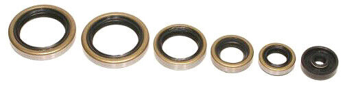 KTM 125 SX ( 1998 - 2015 ) FULL Engine Oil Seal Set Kit x 6pcs