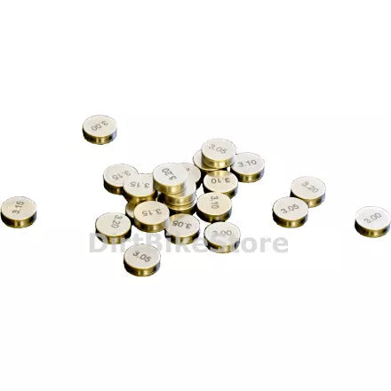 KTM 690 950 990 & 1190 RC8 (2002-2015) 10mm Diameter Valve Shim Sizes 1.85-3.20