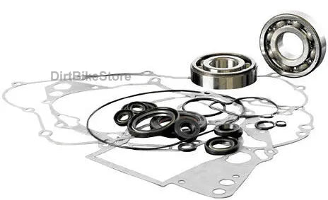 HUSQVARNA CR WR 125 (2000-2013) Engine Rebuild Kit Main Bearings Gasket Set & Seals