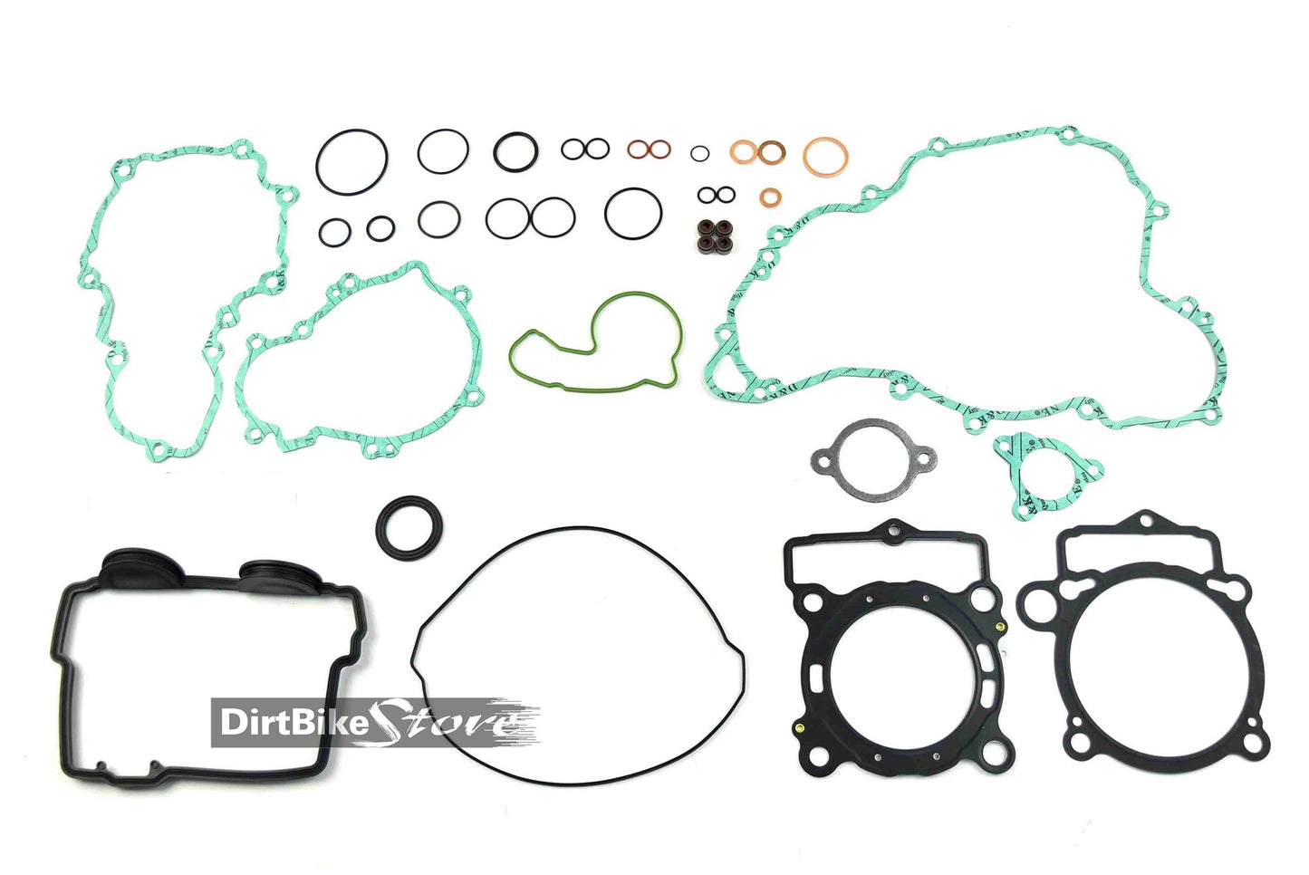KTM 250 EXCF XCFW 2014 2015 2016 Engine FULL Gasket Set, Valve Seals & Cam Cover Seal