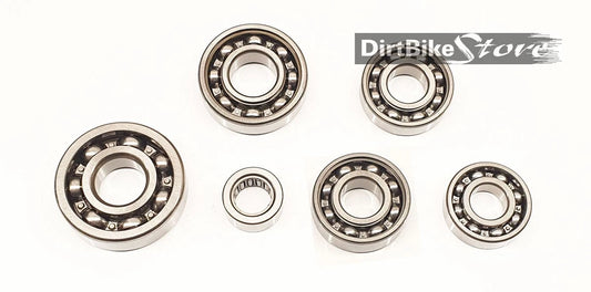 Yamaha DTR DT 125 R RE X SM (1988-2006) KOYO/NTN Transmission Gearbox Bearings x6pcs