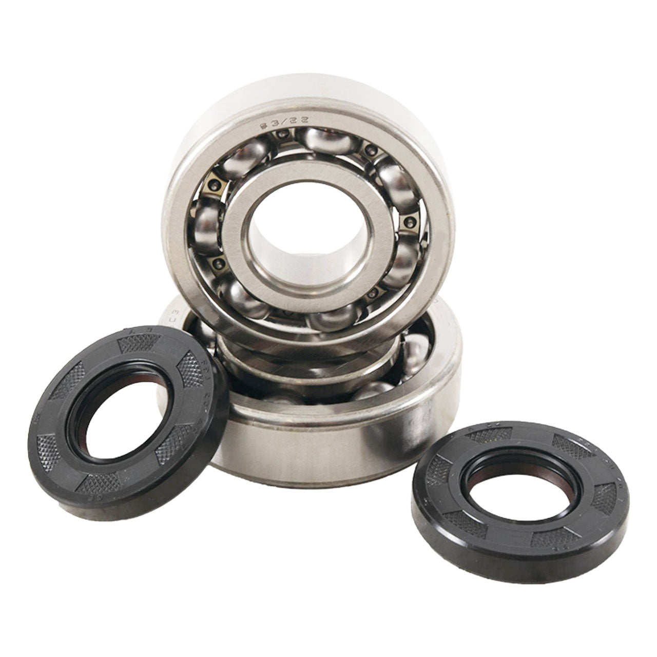 Kawasaki KDX 200 (1983-1990) Japanese KOYO Crank Shaft Main Bearings And Seals