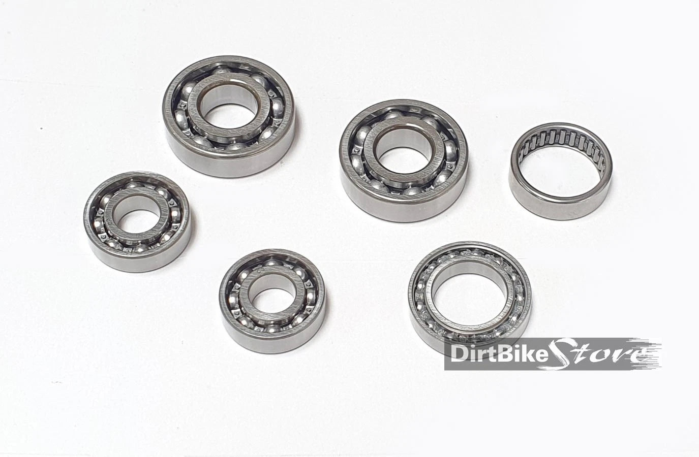 Suzuki RM 125 ( 1989 1990 1991 ) Transmission Gearbox Bearing kit Set of 6