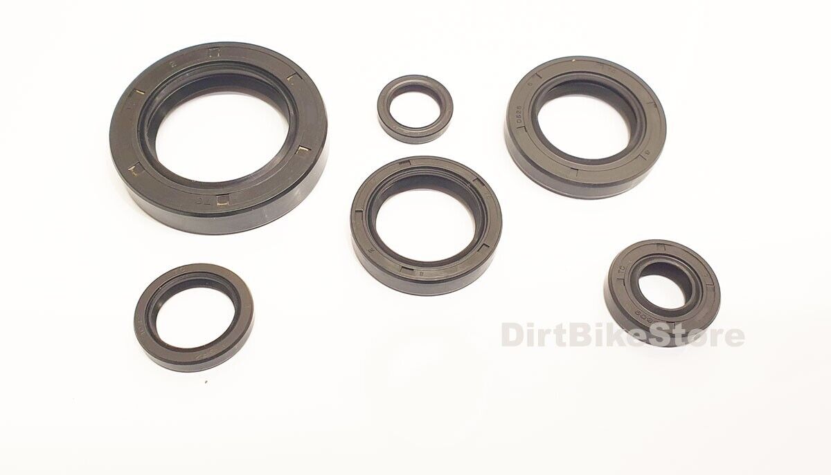 Honda CR 450 R 1981 FULL Engine Oil Seal Set Kit x 6 Pieces