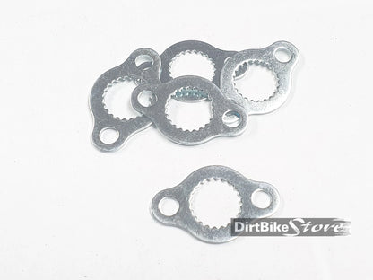 Honda CR 80 85 R 1986-2007 Front Sprocket Retainer Plate Tab Locking Washer Pk5