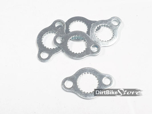 Honda CR 80 85 R 1986-2007 Front Sprocket Retainer Plate Tab Locking Washer Pk5