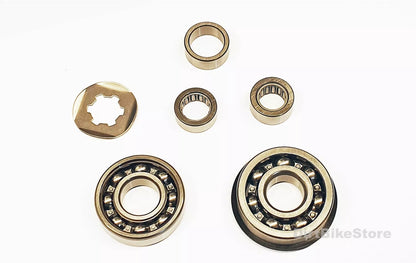 Yamaha DT 175 E F G H MX 1978-1985 Engine Rebuild Kit &Transmission Bearing Kit