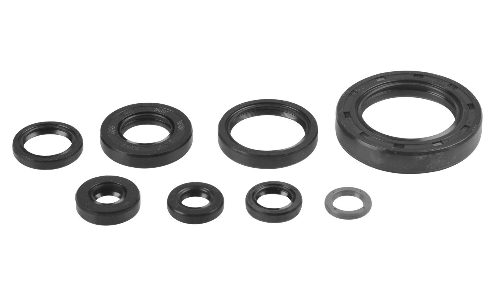 Aftermarket Full Engine Oil Seal Set Kit (7 Pieces) For Honda CR250 R – 1981, 1982, 1983